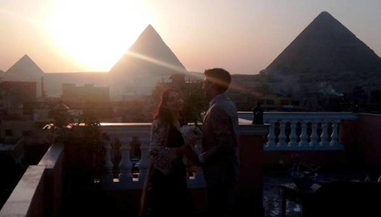 Pyramids Loft Guesthouse Il Il Cairo Esterno foto